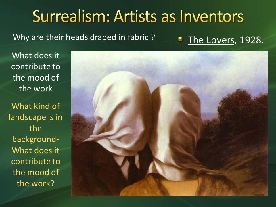 The Lovers, Why are their heads draped in fabric .