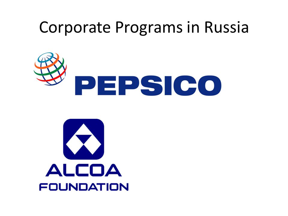 Corporate Programs in Russia