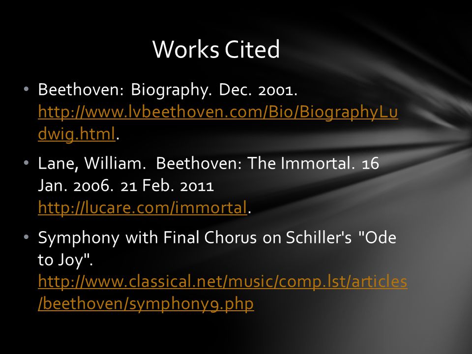 Beethoven: Biography. Dec dwig.html.