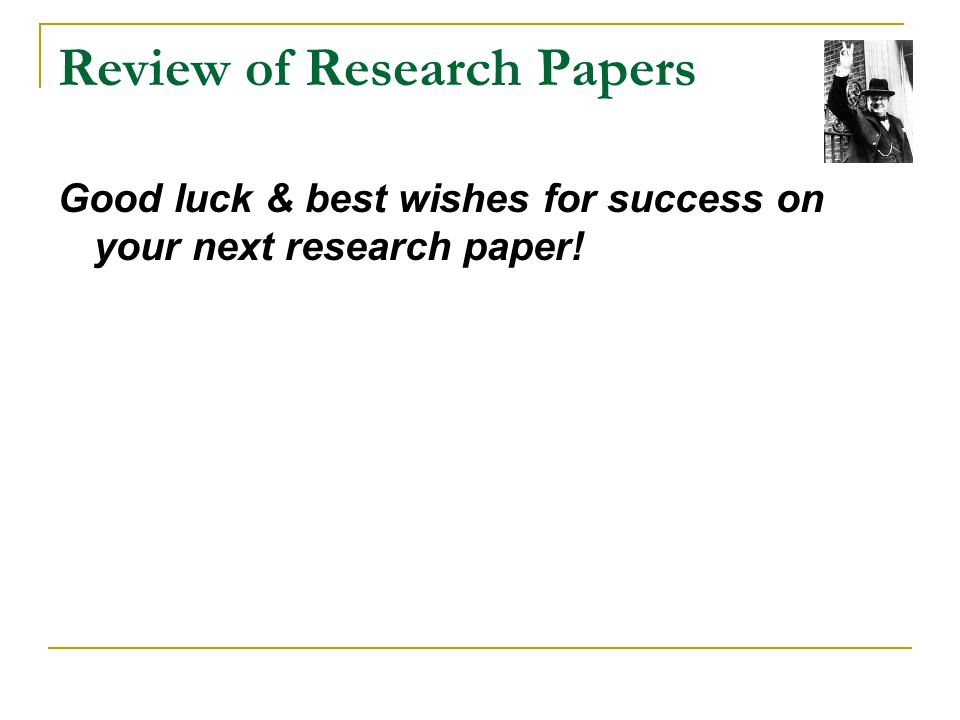 review of research papers Writing the literature review if you have never written a literature review before sample of a literature review from a quantitative research paper. review of research papers Writing the literature review if you have never written a literature review before sample of a literature review from a quantitative research paper.