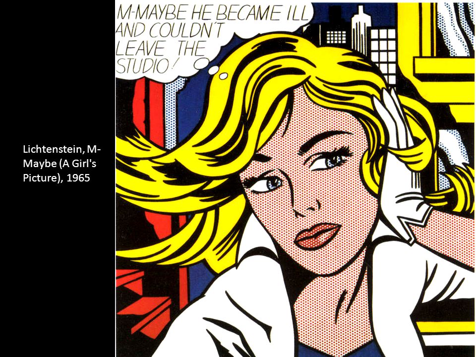 Lichtenstein, M- Maybe (A Girl s Picture), 1965