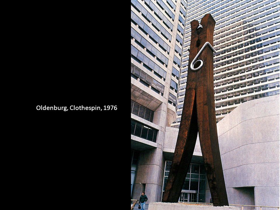 Oldenburg, Clothespin, 1976
