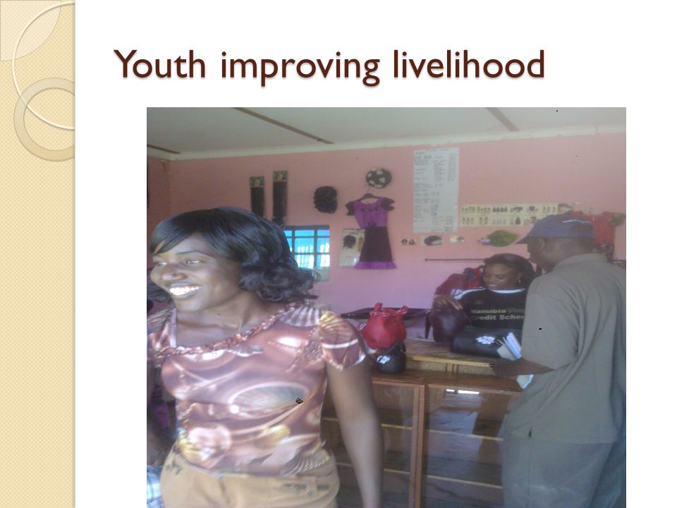 Youth improving livelihood