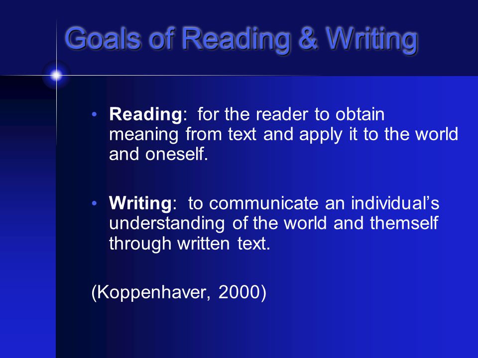 New definition: Proficiency in understanding and using written as well as spoken language as a reader, writer, speaker, and listener.