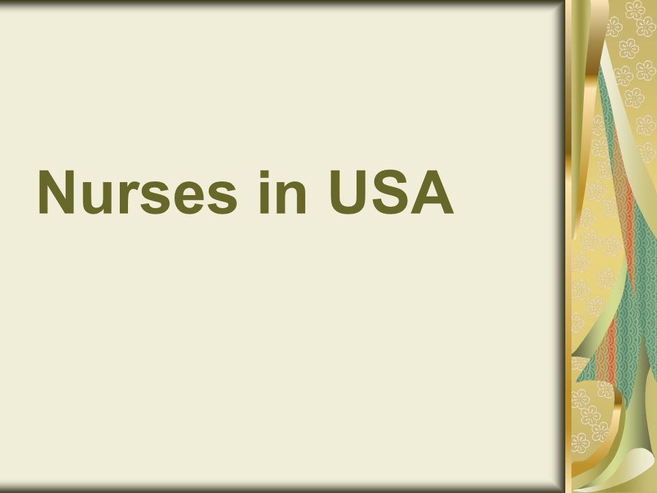 Nurses in USA