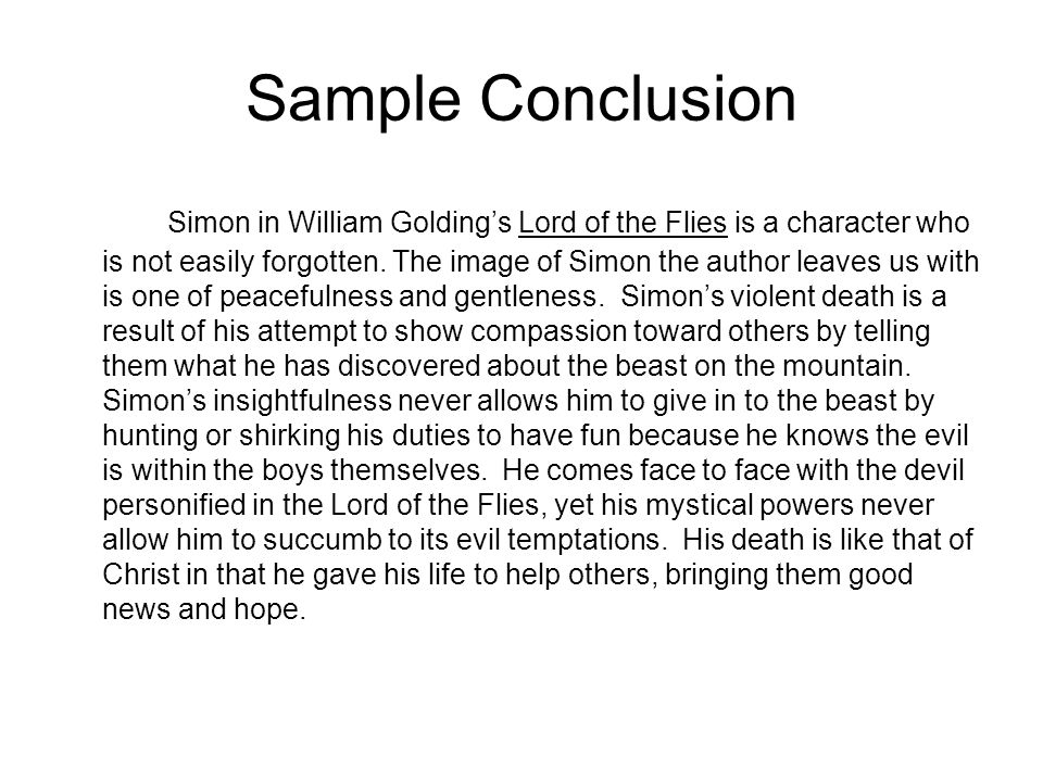 Lord Of The Flies Critical Essay