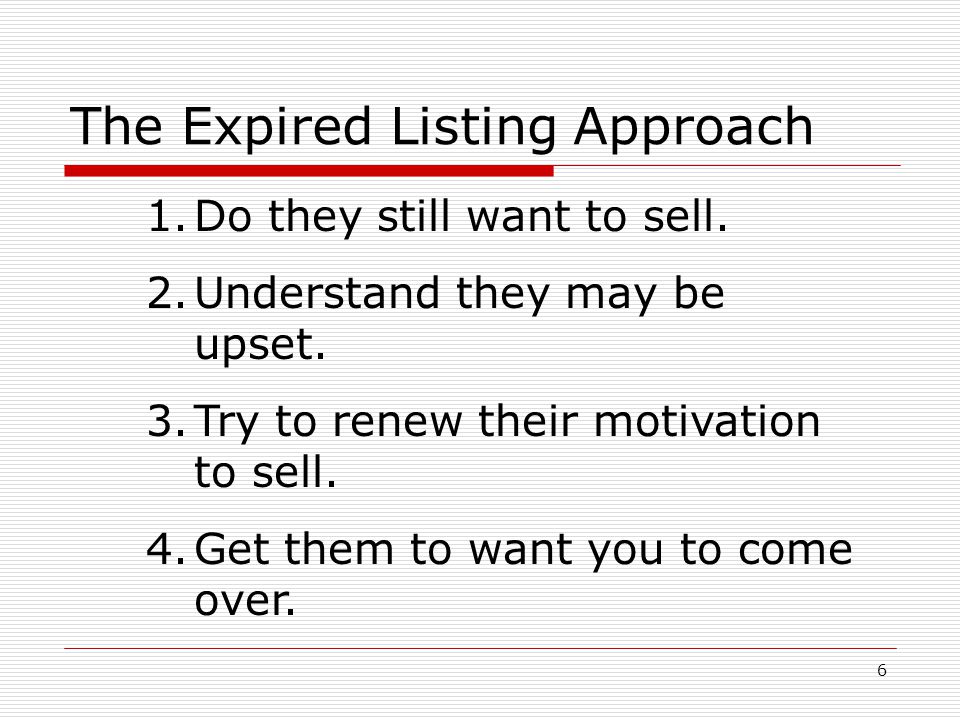 3. Before you contact the seller, find out if it was your companies listing.