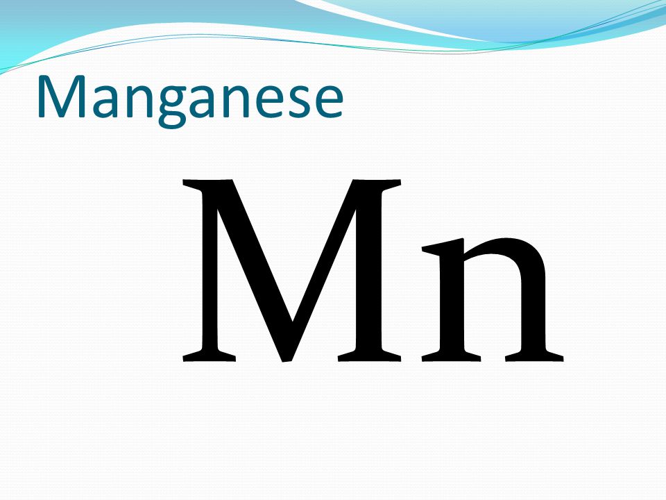 Manganese Mn