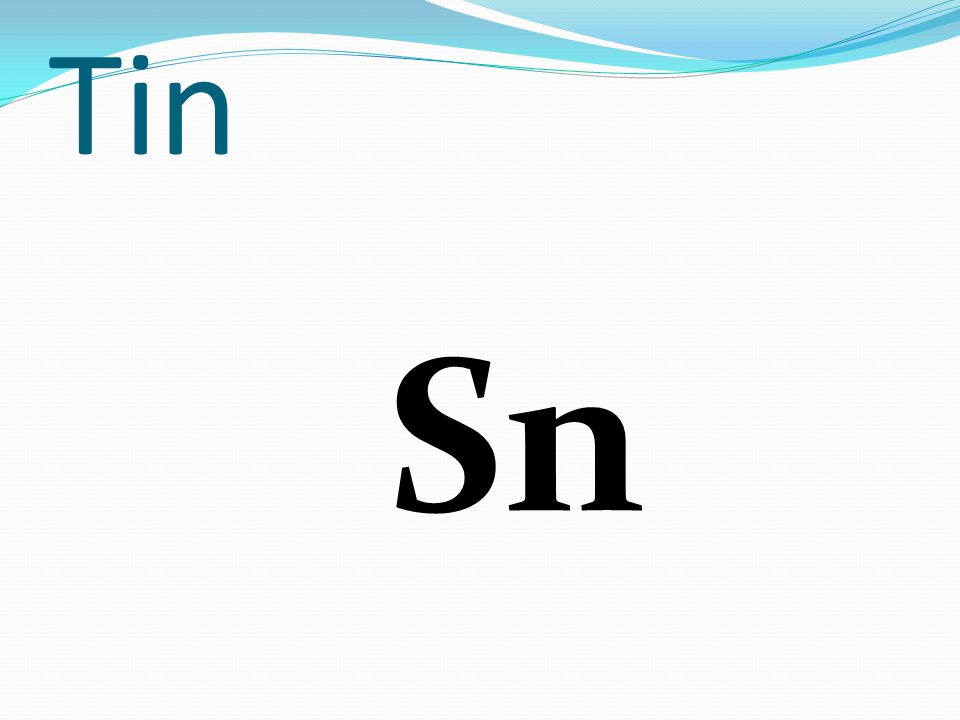 Tin Sn