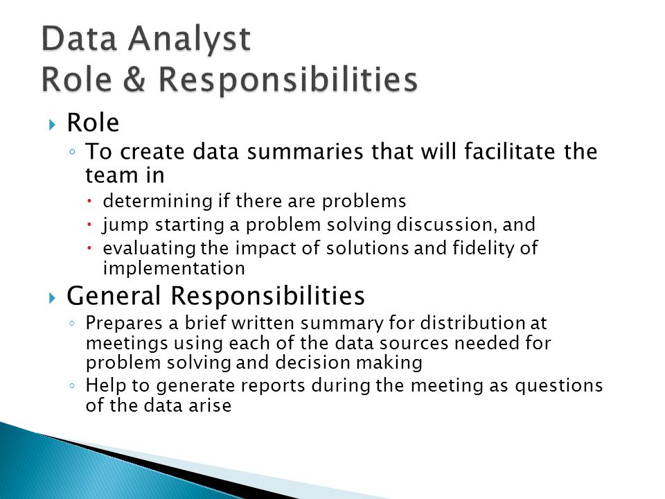 Problem Solving Analysis