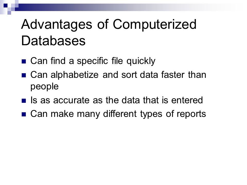 advantages of computers advantages of computers