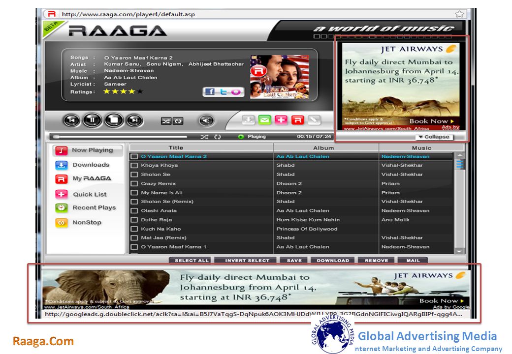 Global Advertising Media Internet Marketing and Advertising Company