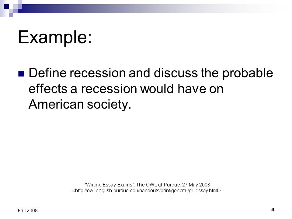 Effect Essays