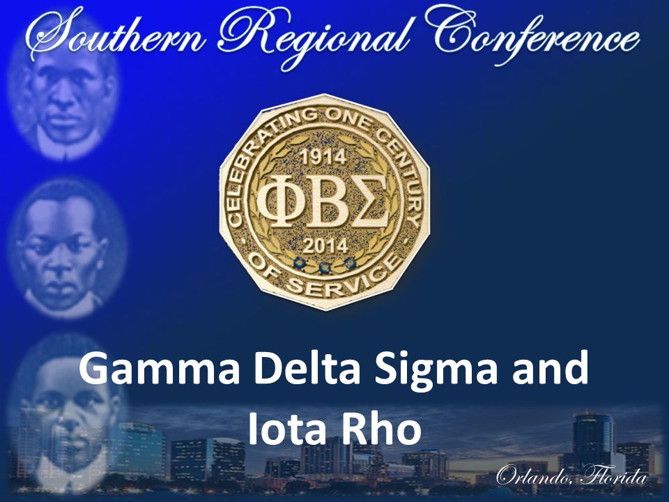 Orlando, Florida Gamma Delta Sigma and Iota Rho
