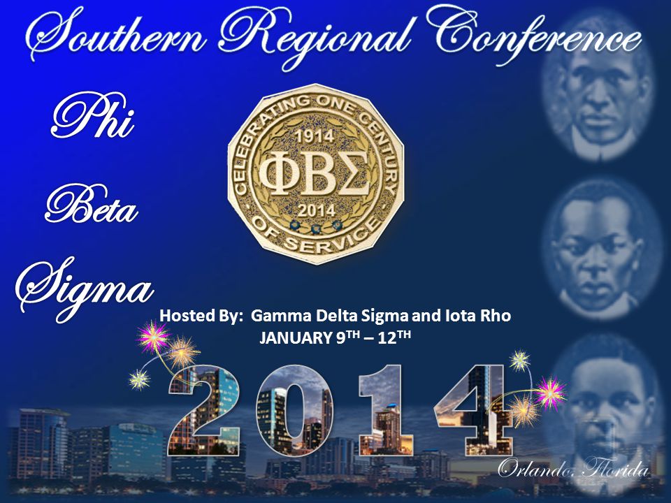 Orlando, Florida Hosted By: Gamma Delta Sigma and Iota Rho JANUARY 9 TH – 12 TH