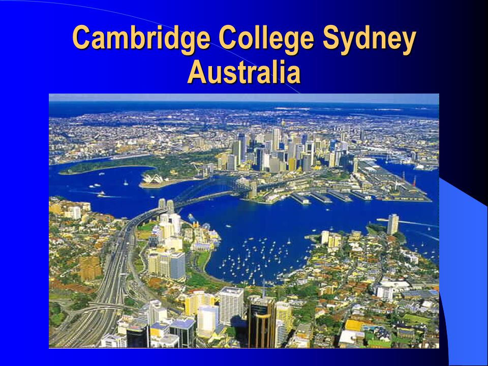Cambridge College Sydney Australia a