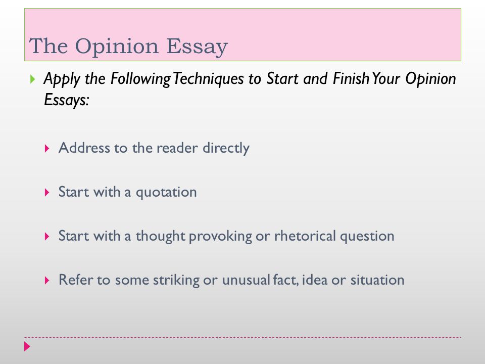problems with opinion based thesis problems with opinion based thesis