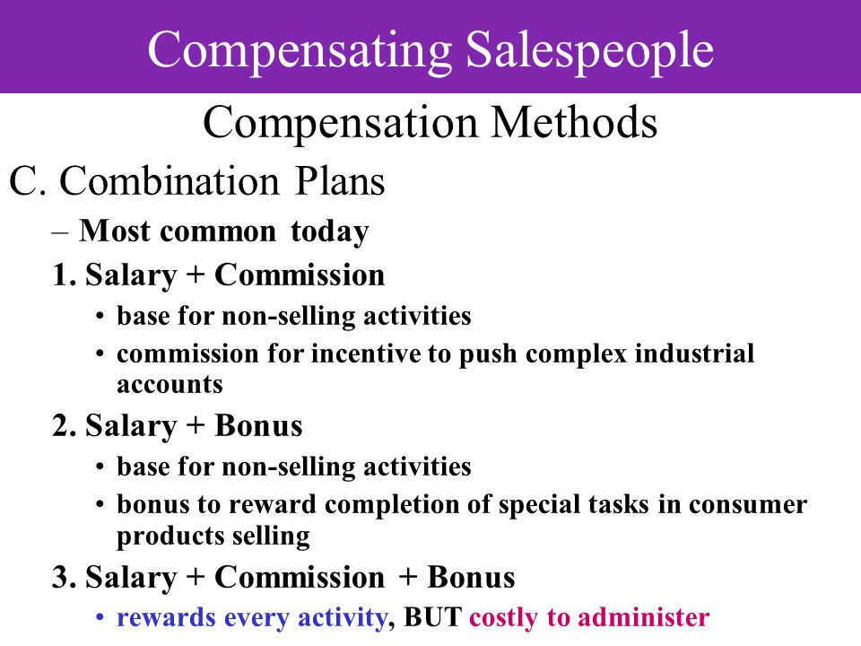 case 4 5 national office machines motivating japanese salespeople straight salary or commission Elizabeth logan international mkt april 23, 2016 national office machines—motivating japanese salespeople: straight salary or commission what should nabmc offer, incentives or straight salary there are many advantages and disadvantages of incentives verse a straight salary incentives like commission would ideally increase. case 4 5 national office machines motivating japanese salespeople straight salary or commission Elizabeth logan international mkt april 23, 2016 national office machines—motivating japanese salespeople: straight salary or commission what should nabmc offer, incentives or straight salary there are many advantages and disadvantages of incentives verse a straight salary incentives like commission would ideally increase.