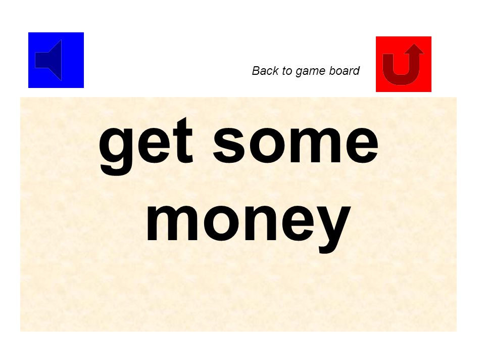 Bank Back to game board
