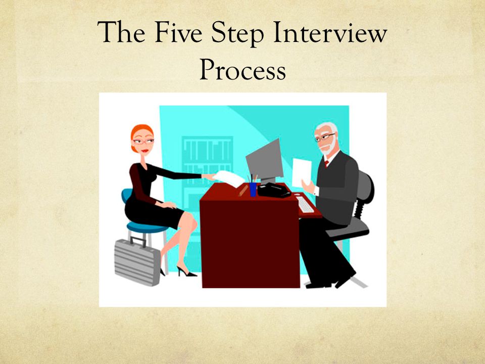 The Five Step Interview Process