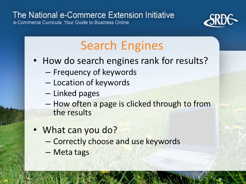 Search Engines How do search engines rank for results.