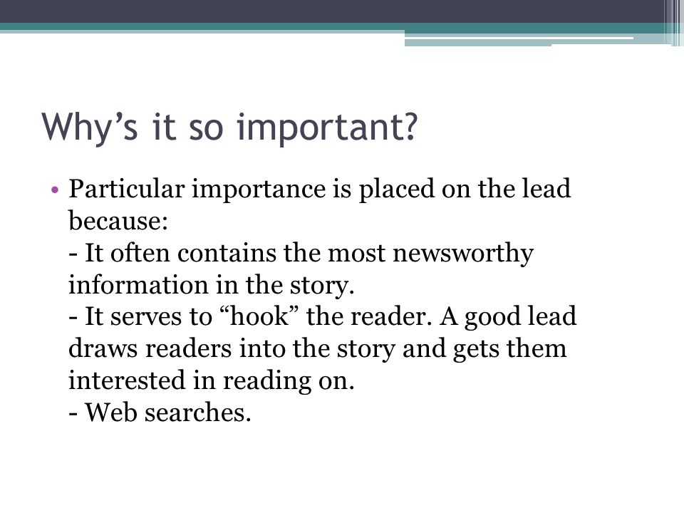 good leads