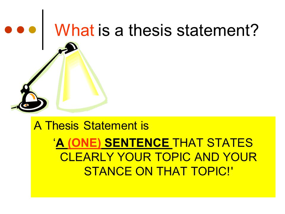 What Is A Thesis Paper