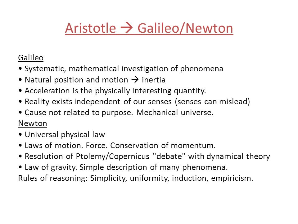 Galileo Essay
