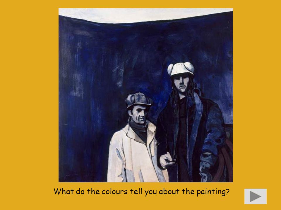 What do the colours tell you about the painting