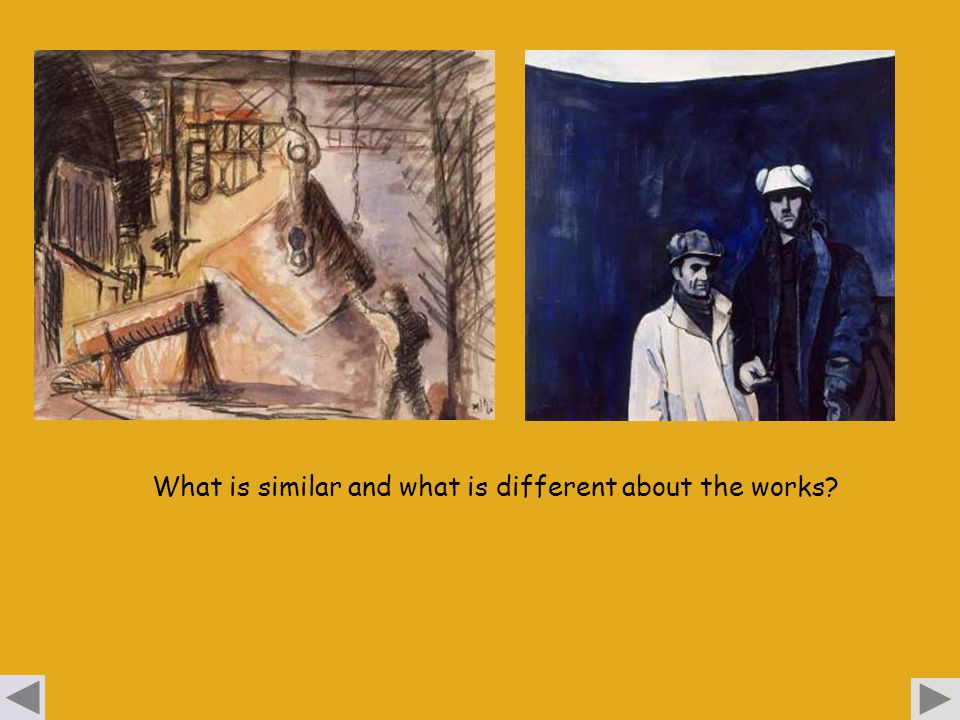 What is similar and what is different about the works