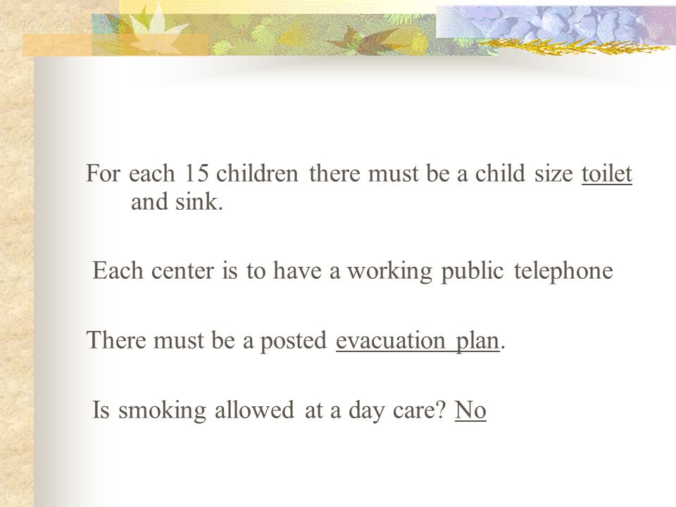 CHILD CARE LICENSING STANDARDS FOR UTAH. 1. DIRECTOR ... CHILD CARE LICENSING STANDARDS FOR UTAH. 1. DIRECTOR ...