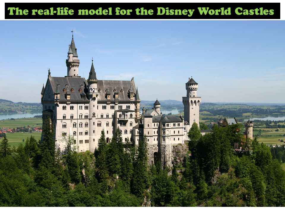 The real-life model for the Disney World Castles