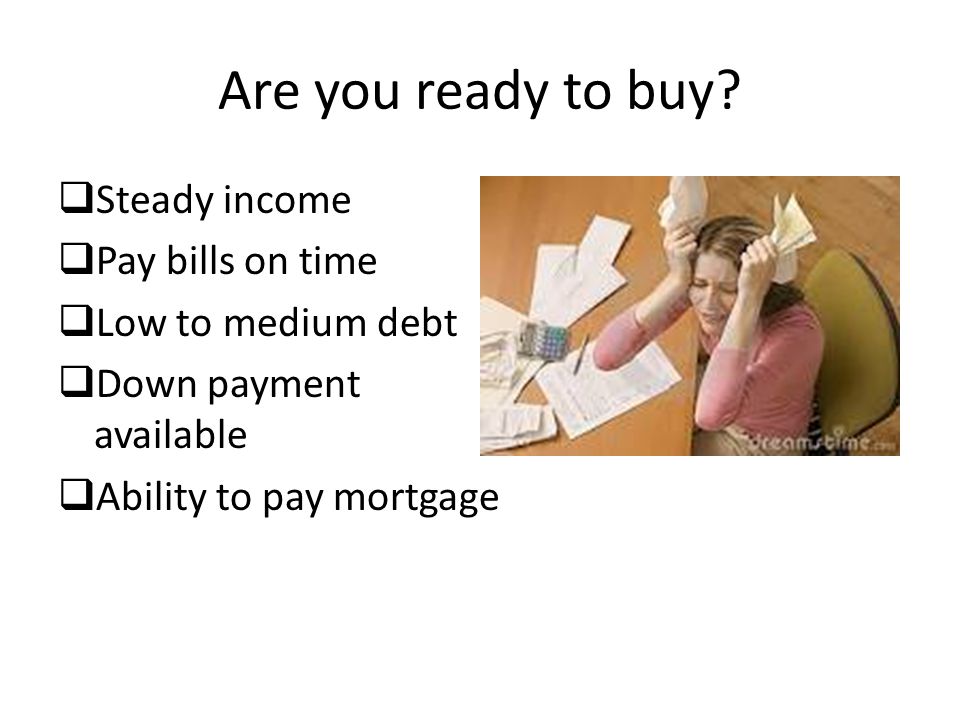 Are you ready to buy.