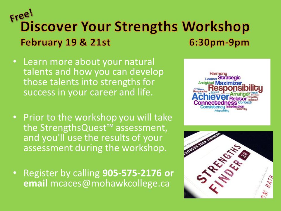 Learn more about your natural talents and how you can develop those talents into strengths for success in your career and life.