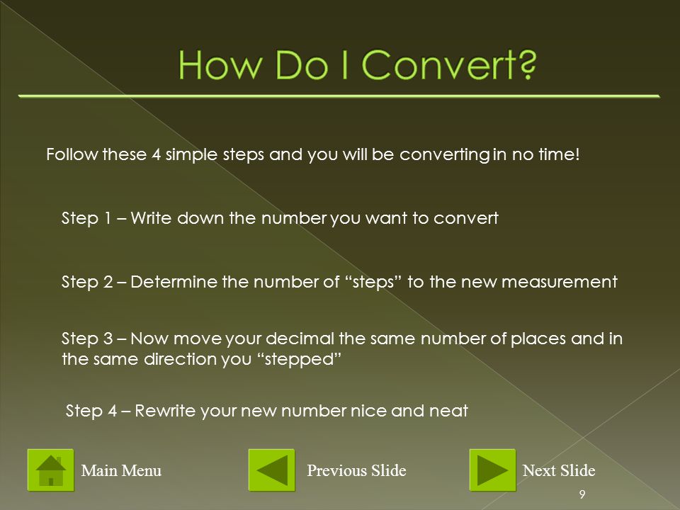 Follow these 4 simple steps and you will be converting in no time.