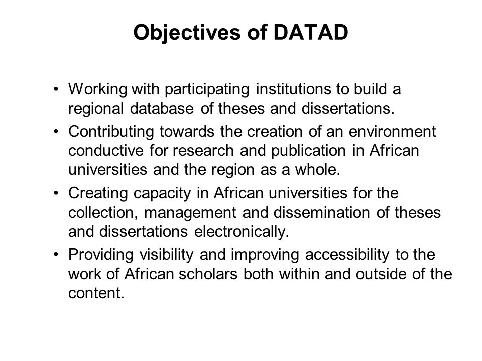 dissertation and thesis database Description proquest dissertations and theses database provides information about doctoral dissertations and master's theses dissertations publis. dissertation and thesis database Description proquest dissertations and theses database provides information about doctoral dissertations and master's theses dissertations publis.