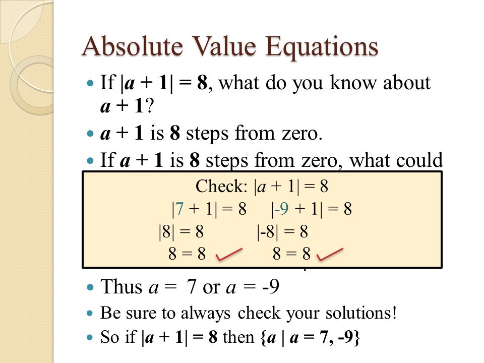 Solving Equations With Absolute Value Calculator Solving Absolute Value Equations Inequalities Calculator