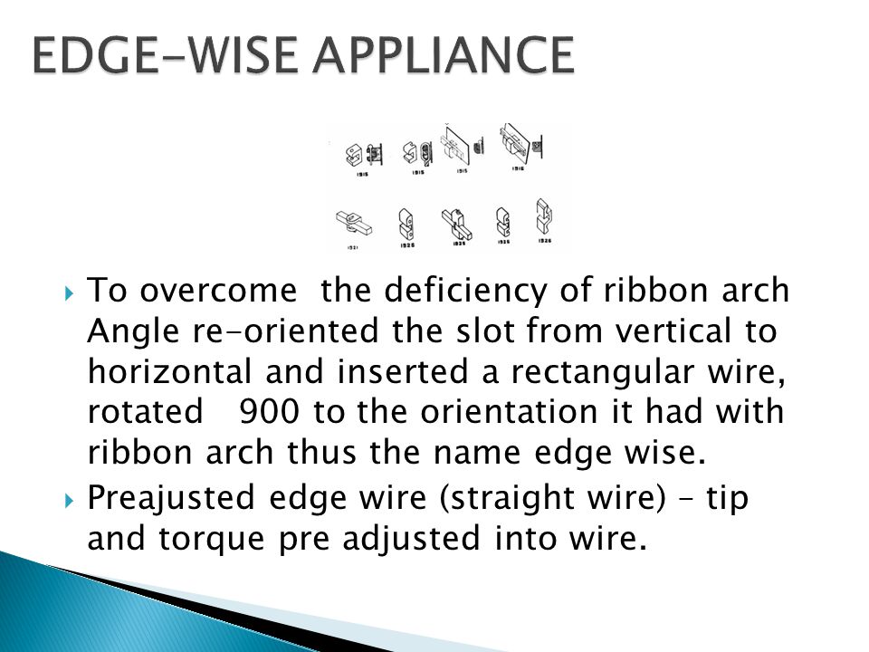 introduction to fixed appliance appliances that are fixed or edgewise appliance