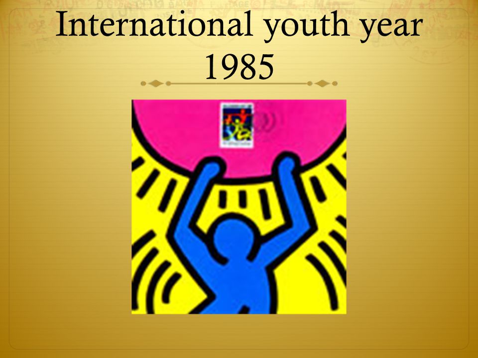 International youth year 1985