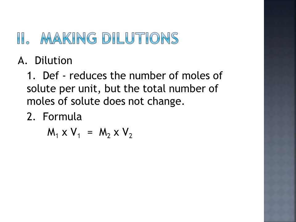 A. Dilution 1.