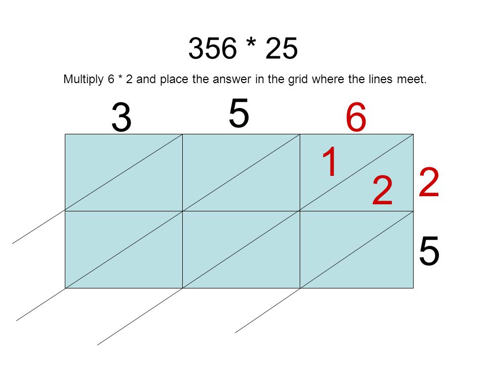 356 * Make a grid the exact size of your problem.