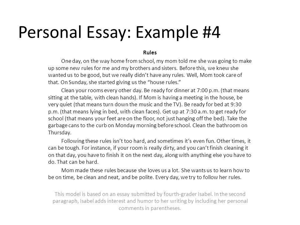 essay of mother