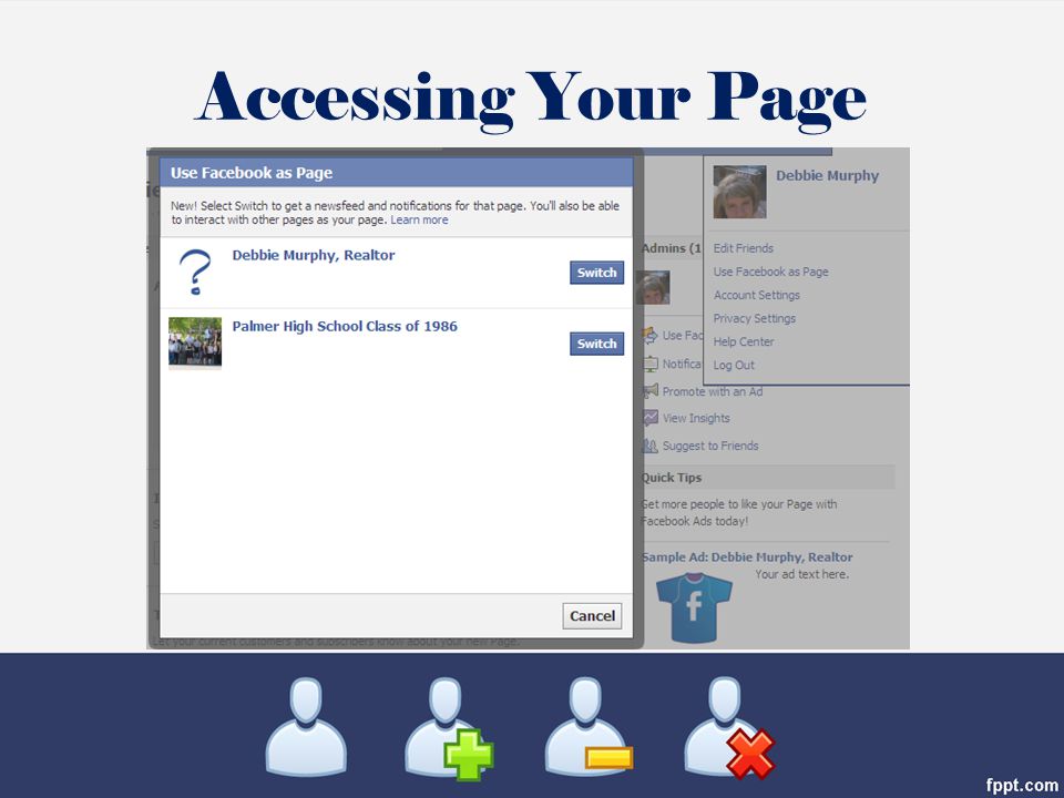 Accessing Your Page