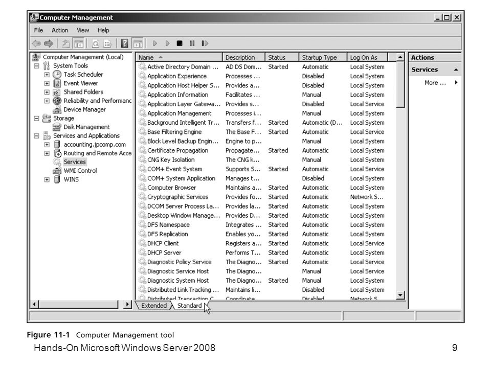 Hands-On Microsoft Windows Server 20089