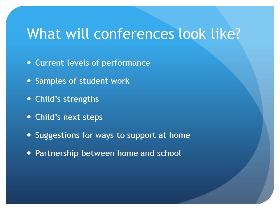 What will conferences look like.