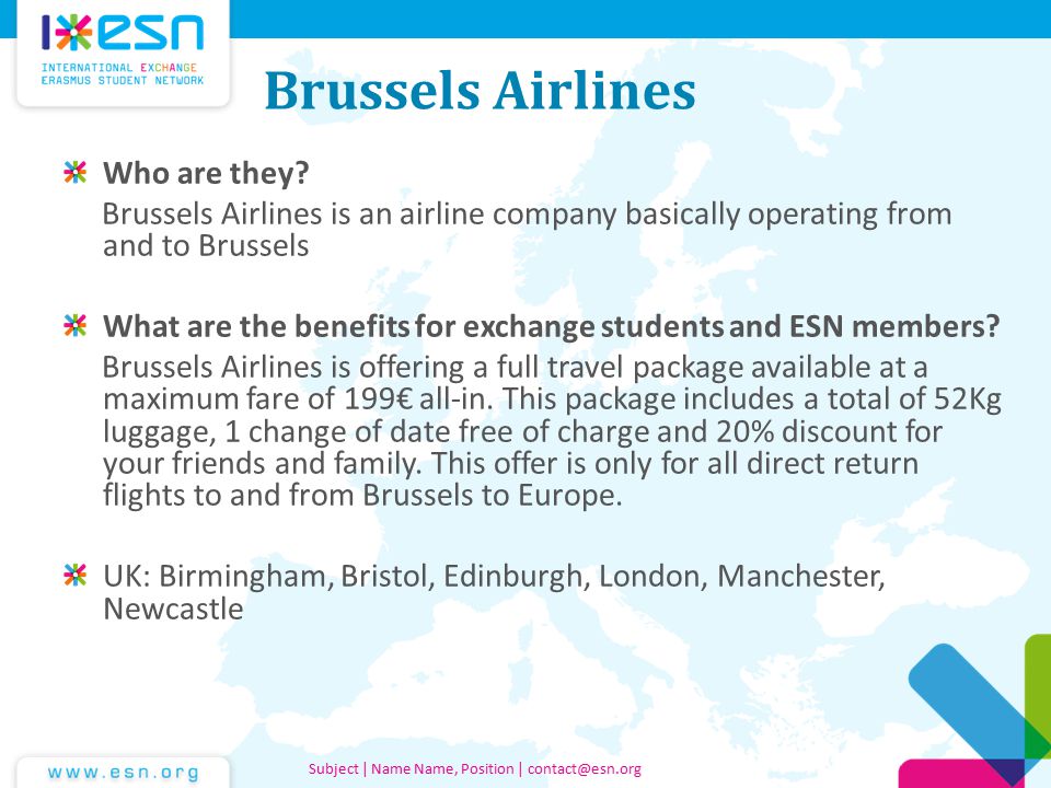 Brussels Airlines Who are they.