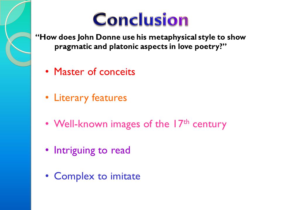 discuss john donnes use of conceits discuss john donnes use of conceits