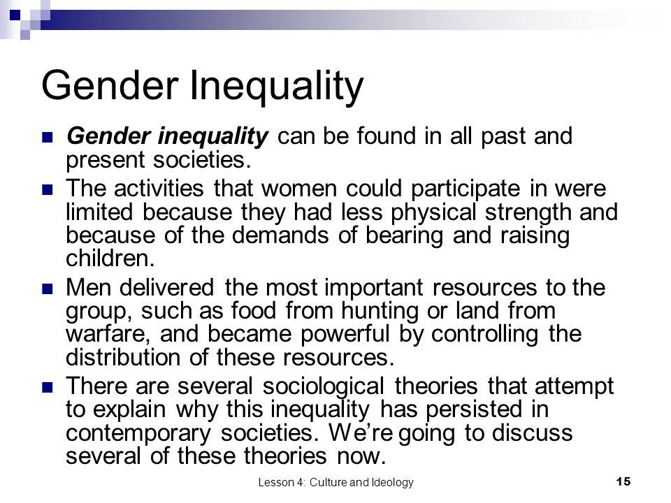 Essay questions on gender issues