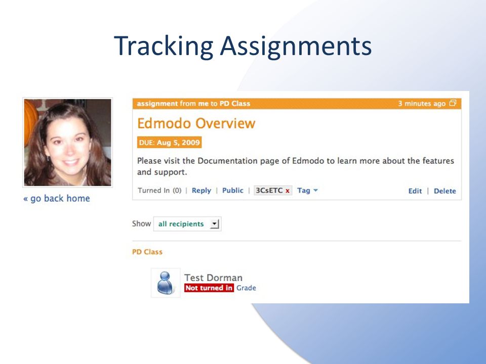 Tracking Assignments
