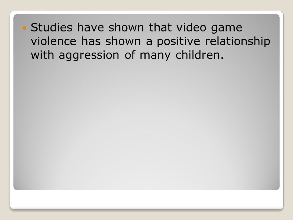 violent media is good for kids essay Violent media is good for kids is an essay from gerards book killing monsters published he thinks that kids need media violence for a way to let out their rage. violent media is good for kids essay Violent media is good for kids is an essay from gerards book killing monsters published he thinks that kids need media violence for a way to let out their rage.